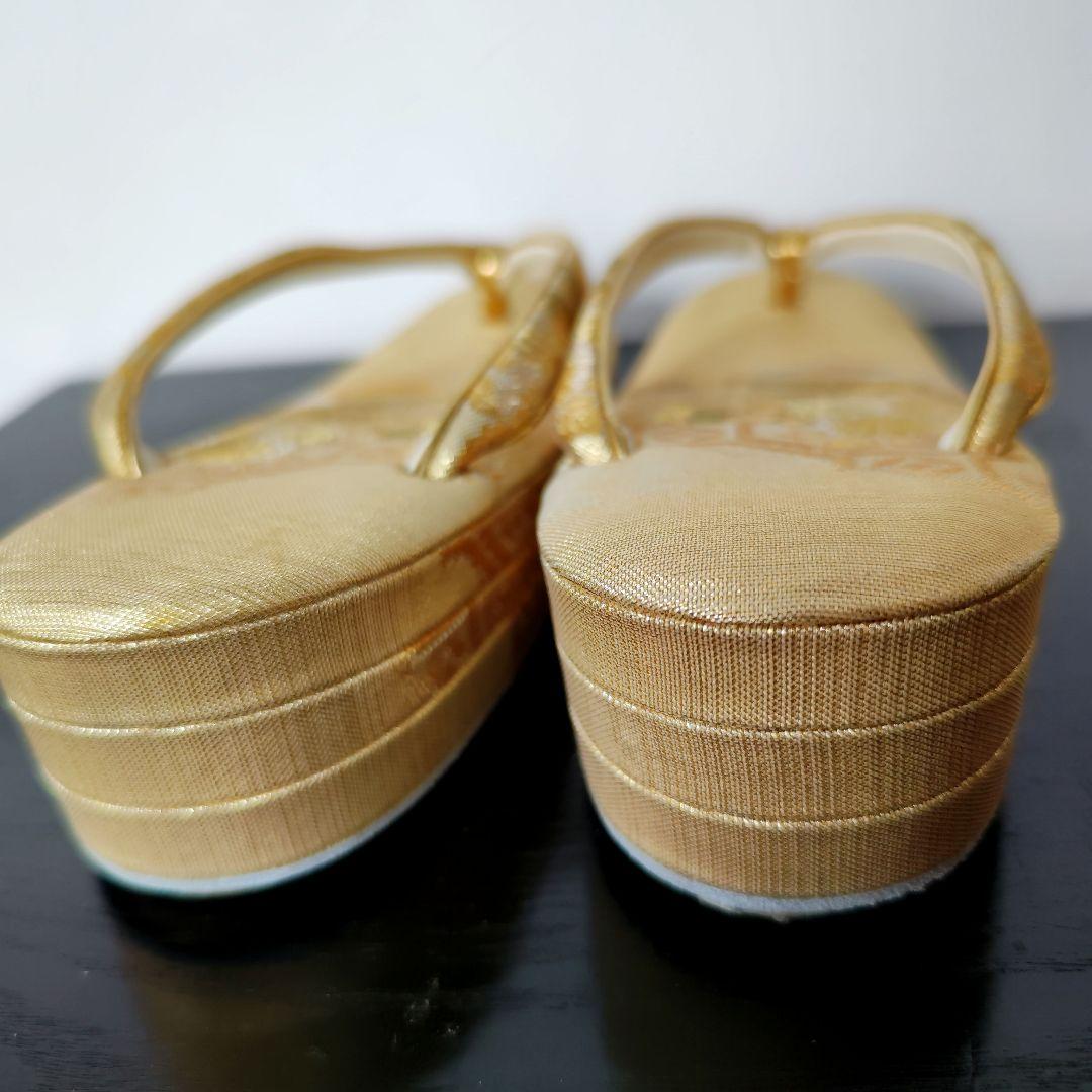 【極美品】未使用に近い　上質な 礼装 草履バッグセット