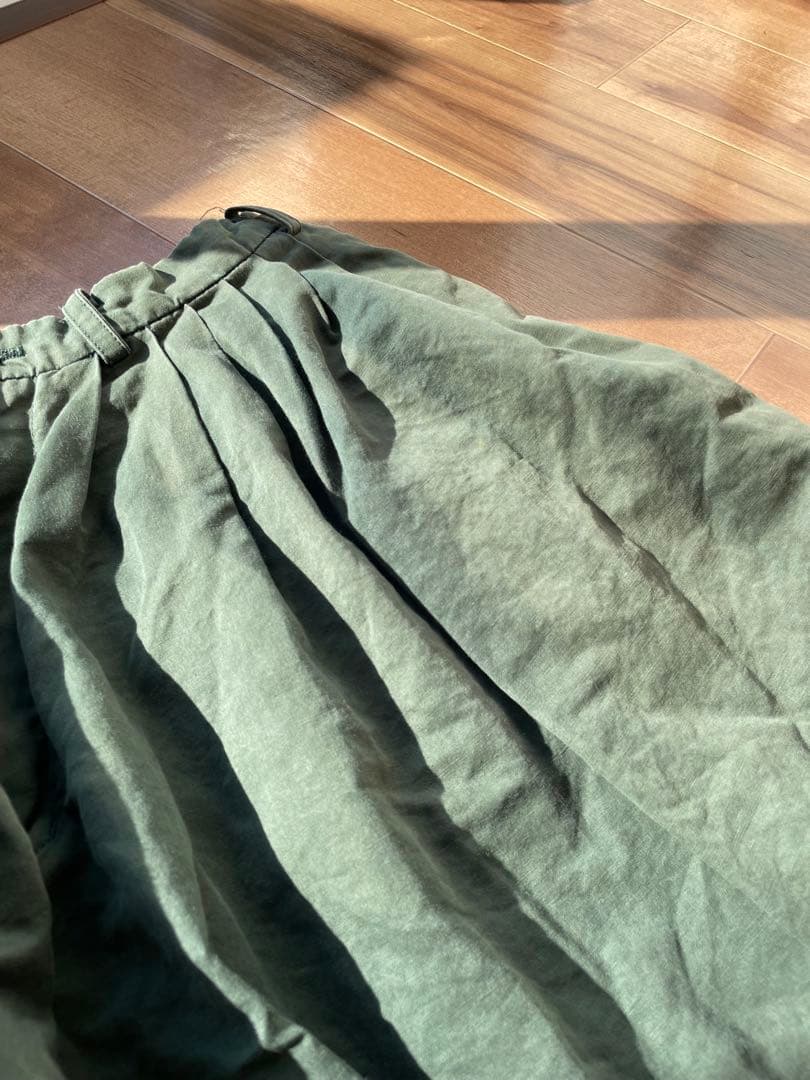 YANTOR cotton 46%, linen 54% マックパンツ