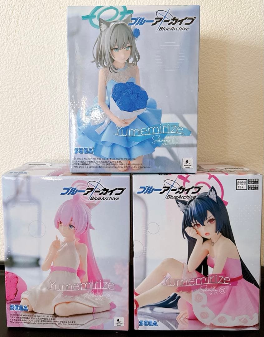 ブルーアーカイブ Yumemirize シロコ ホシノ セリカ フィギュア - メルカリ