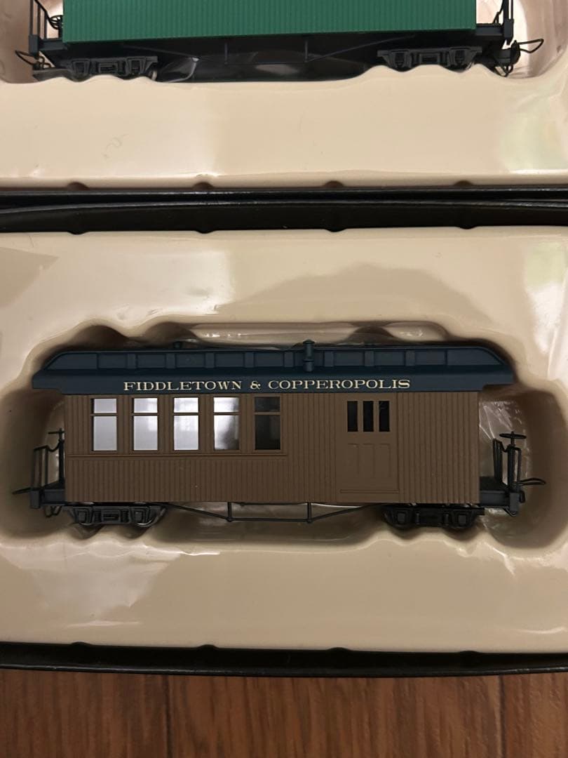 ミニトレインズ Nゲージ 蒸気機関車&客車2両