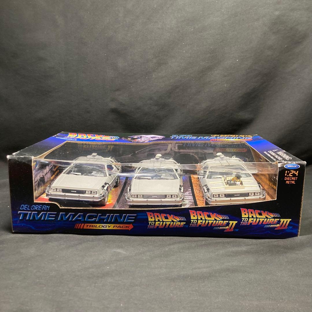 【新品未開封】バックトゥザフューチャー デロリアン タイムマシーン トリロジー