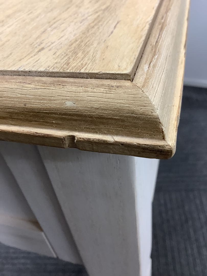 引き出し付ワークデスク ブロカントシリーズ アンティーク調 フレンチカントリー★