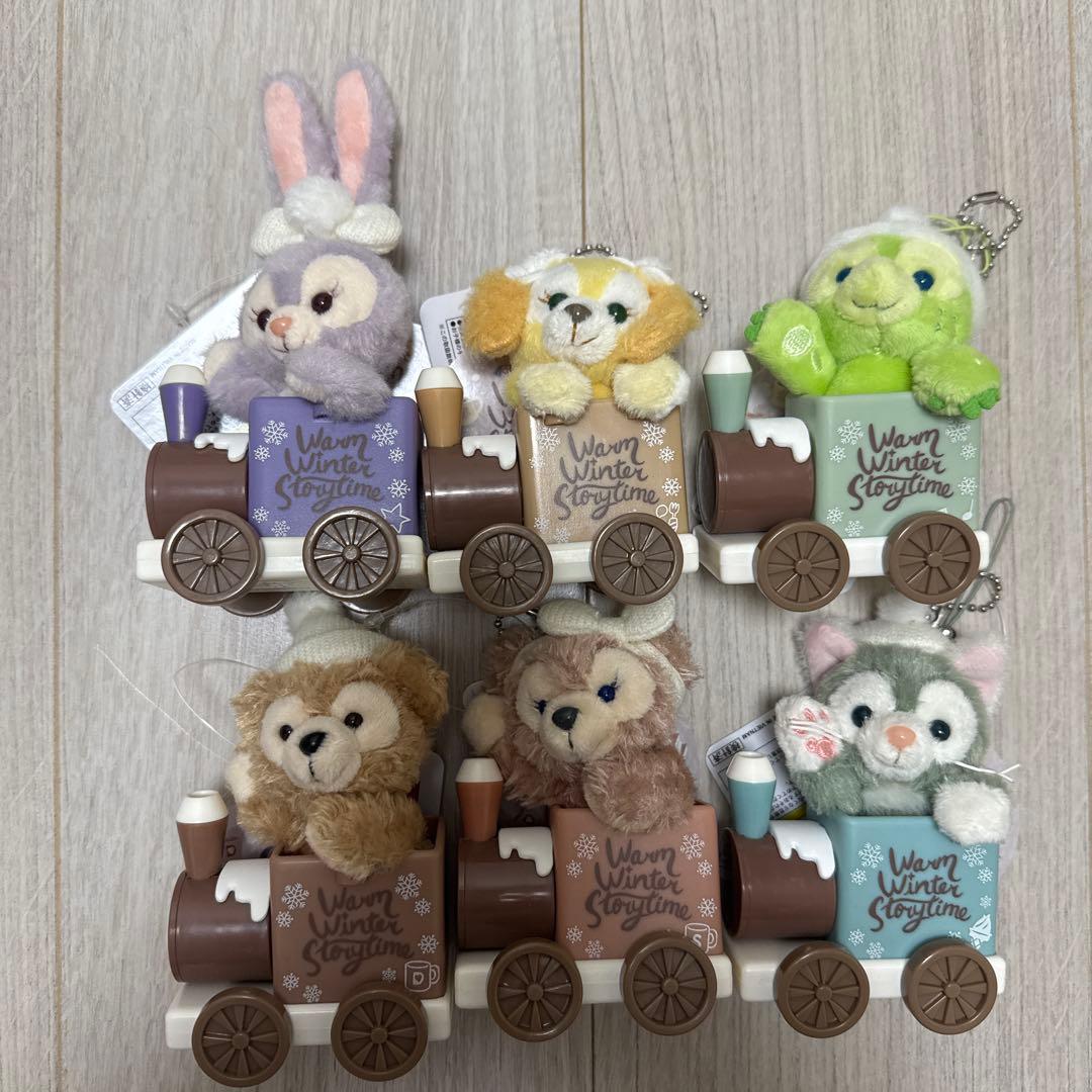 ダッフィーウォームウィンターストーリータイムぬいぐるみストラップ6