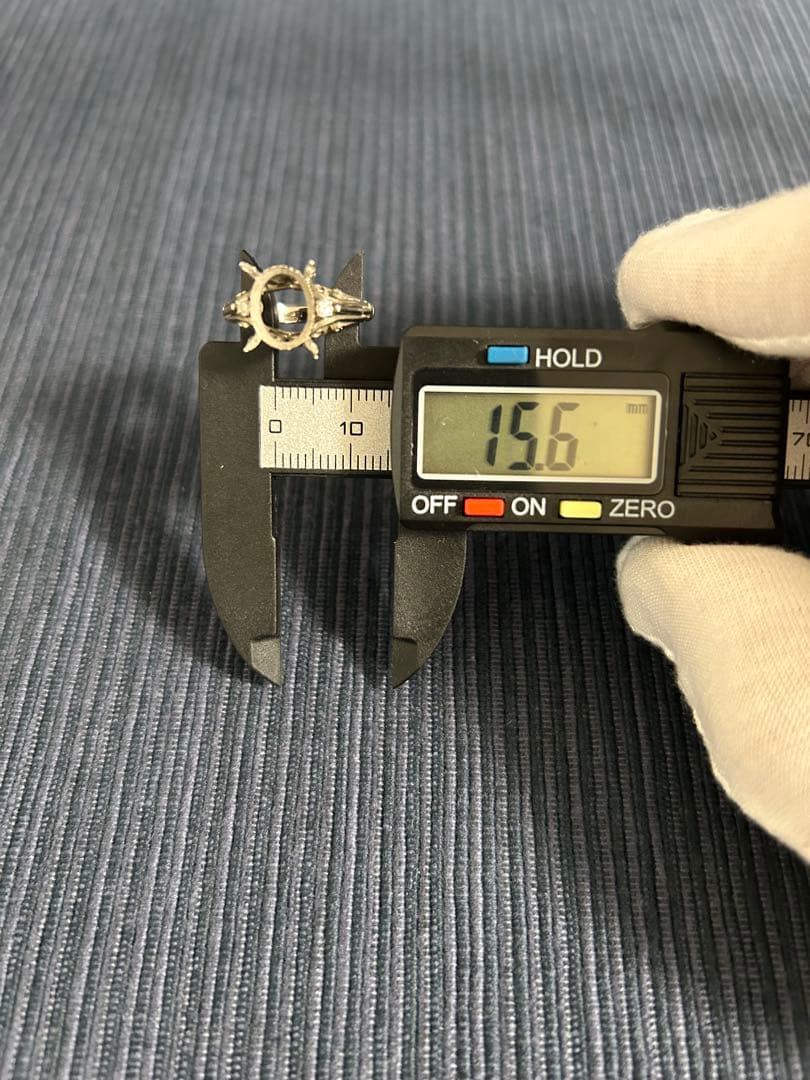 K14WG 昭和アンティークリング約10号 地金のみ