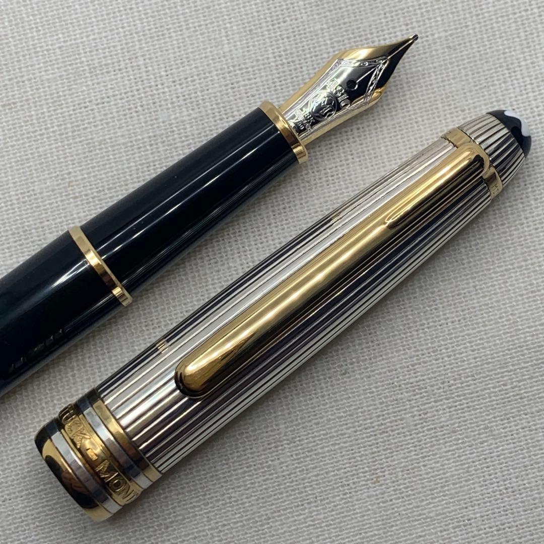 モンブラン マイスターシュテュック 1441 ソリテールドゥエ 万年筆18K M