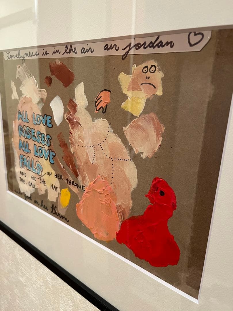 Mark Gonzales マークゴンザレス GONZ オリジナル原画 両面作品