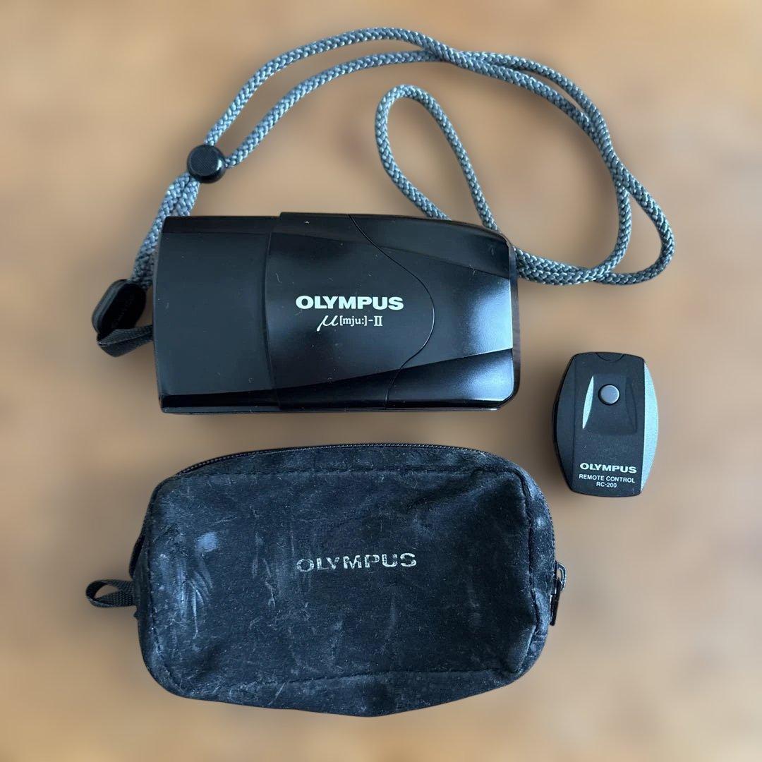 OLYMPUS　オリンパス　μ【mju:】-Ⅱ　35mm フィルムカメラ Olympus Mju ii 35mm Film Camera Point and Shoot – Film Camera Store