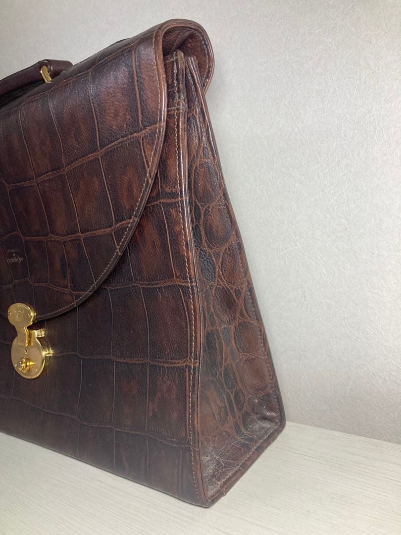 【未使用品】CASTELBAJAC ダレスバッグ ビジネスバッグ 鍵付き