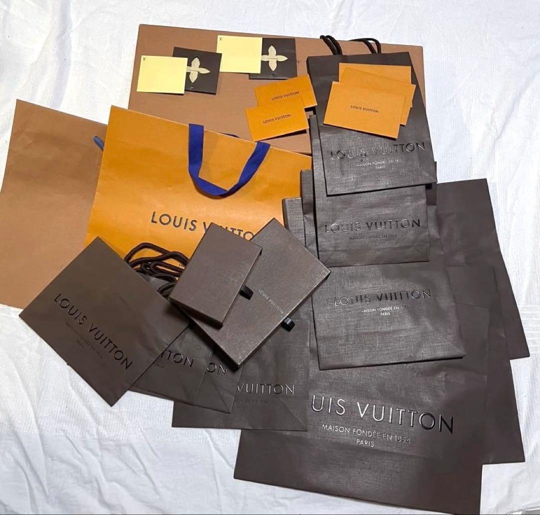 Louis Vuitton ショップ袋 ・箱セット ルイヴィトン ショップ袋、箱