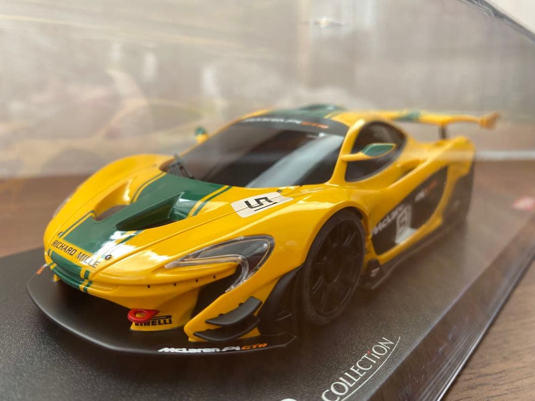 ミニッツ ASC McLaren P1 GTR (Yellow/Green)