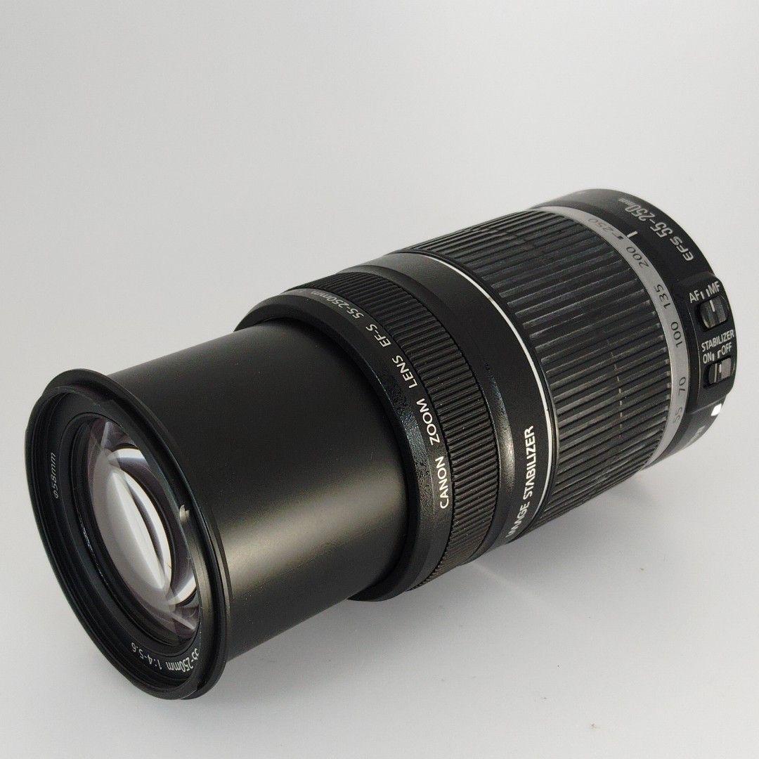 レンズ(ズーム) Canon EF-S 55-250mm f/4-5.6 IS