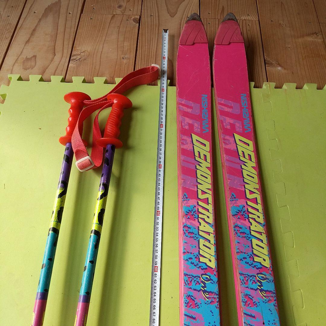 スキー板 ニシザワ デモ 190cm レトロ - メルカリ