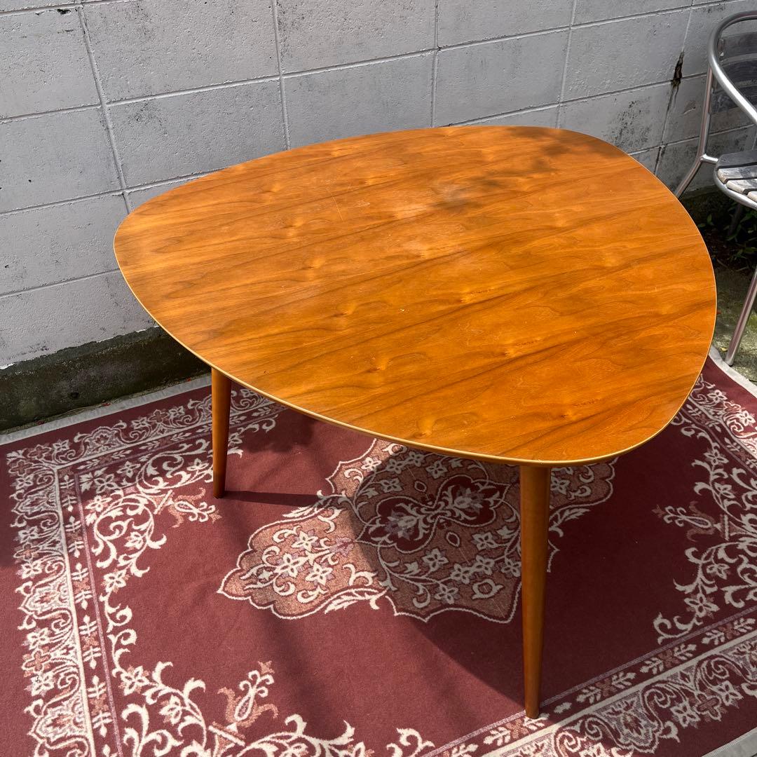 北欧デザイン◾️noce ノーチェ 木製家具 三角テーブル ダイニングテーブル