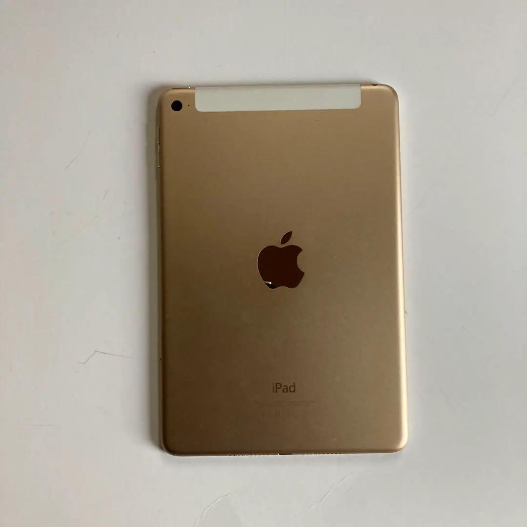 極美品*】iPad mini4 セルラー 128GB ゴールド 本体 付属品 Apple - 超