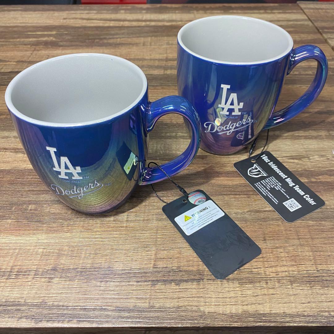 ドジャース 日本未発売 LA マグカップ 2個セット！｜2個セット