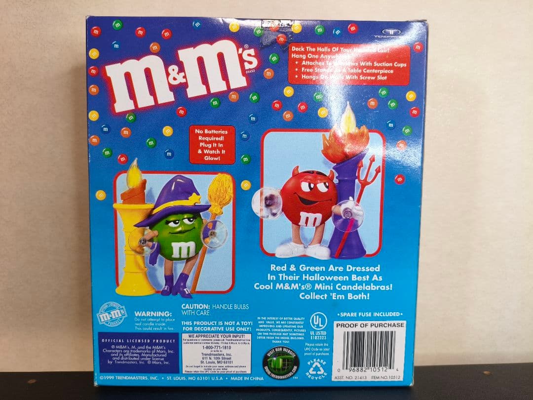 m&m's MINI CANDELABRA ハロウィンフィギュア - メルカリ