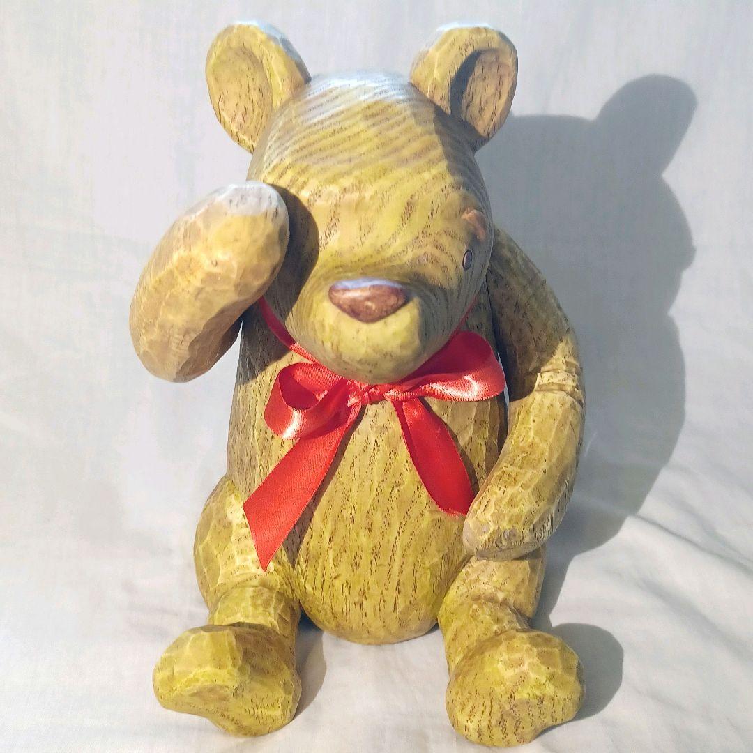 くまのプーさん クラシック 置物