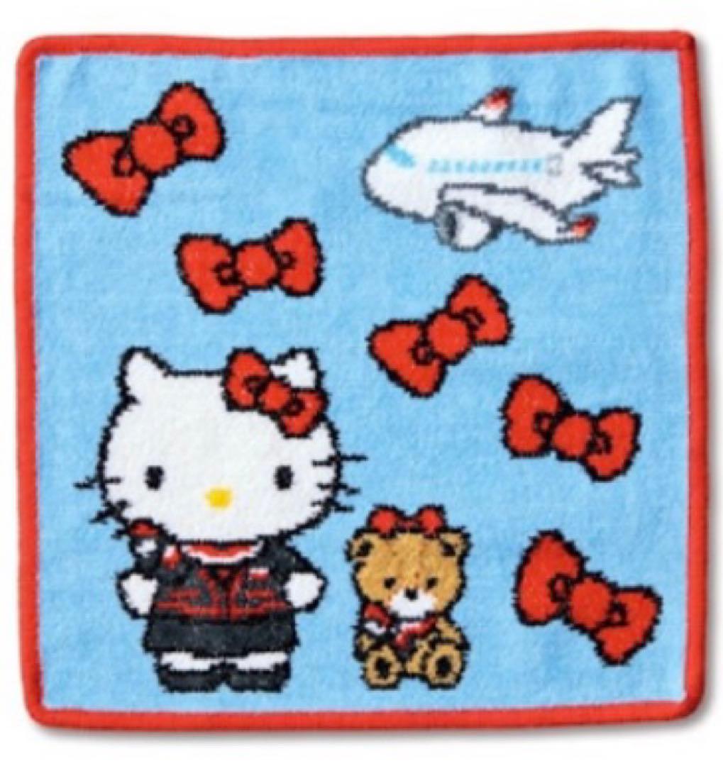 JALフェイラー FEILER CA ハローキティ ハンカチ 水色 - メルカリ