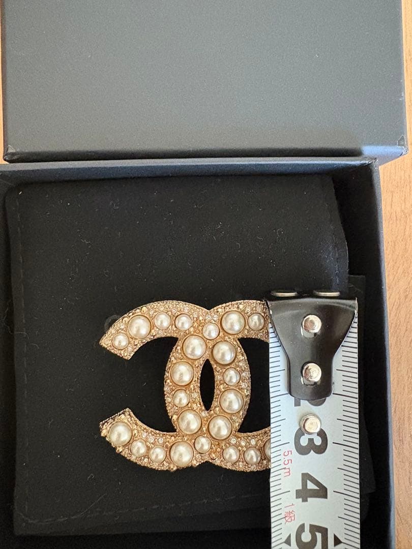 CHANEL ダブルCロゴ ブローチ