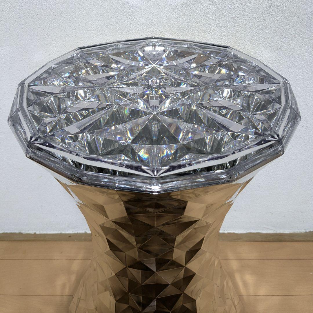 美品 Kartell STONE カルテル ストーン スツール クローム