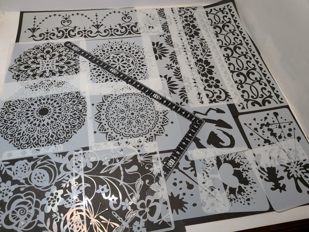 ⑤コラージュ　シール　紙もの　シーリング