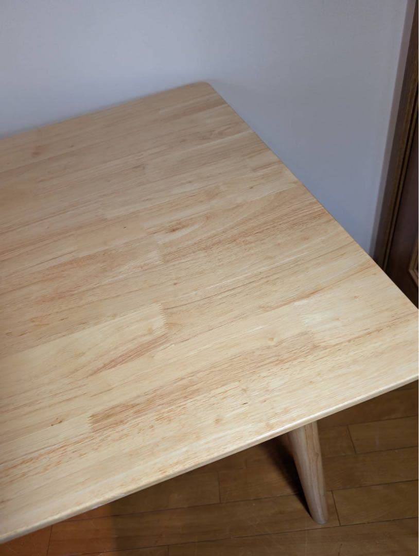 ■送料込■ニコアンド ダイニングデスク 食卓 テーブル 木製机 2人家具