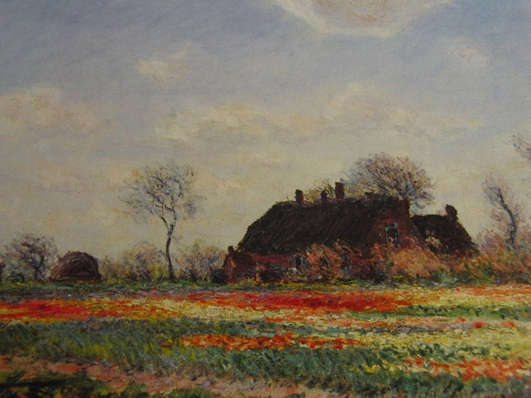 クロード・モネ、「Tulip Fields at Sassenheim,near