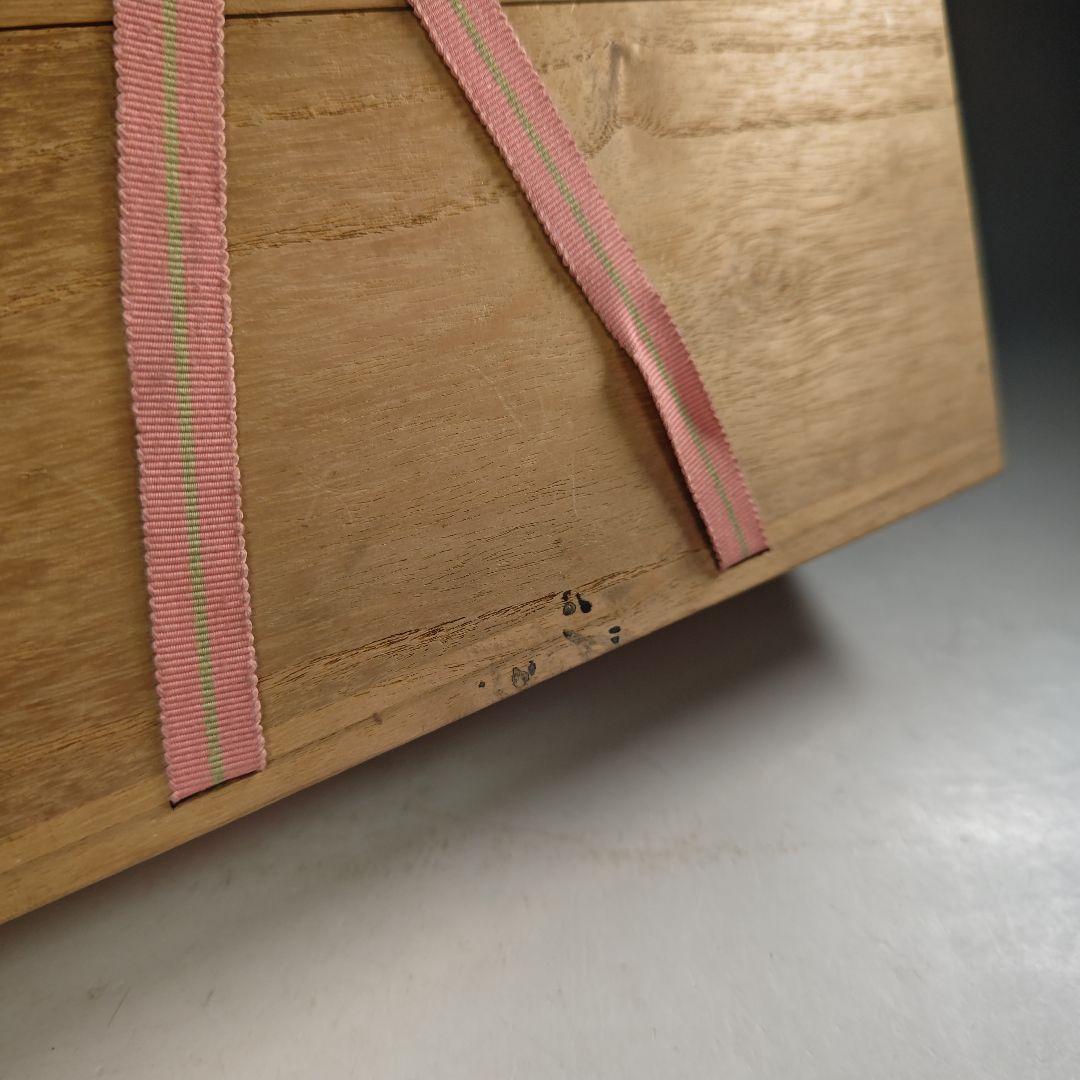 ウ219 花瓶『永楽善五郎造』『淡々斎極箱 青交趾鶴寿花入』