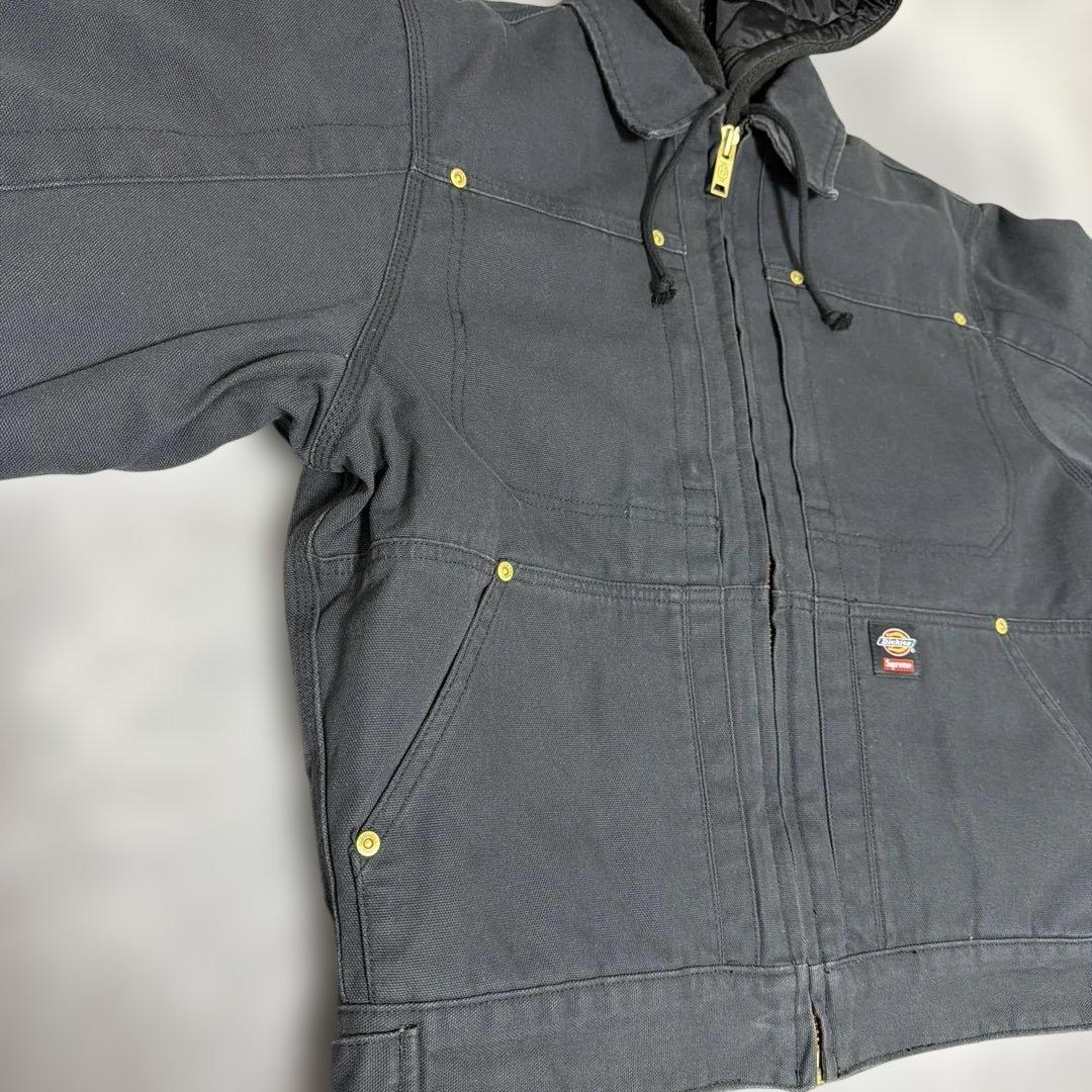 ジャケット・アウター Supreme Dickies Hooded Work Jacket Black