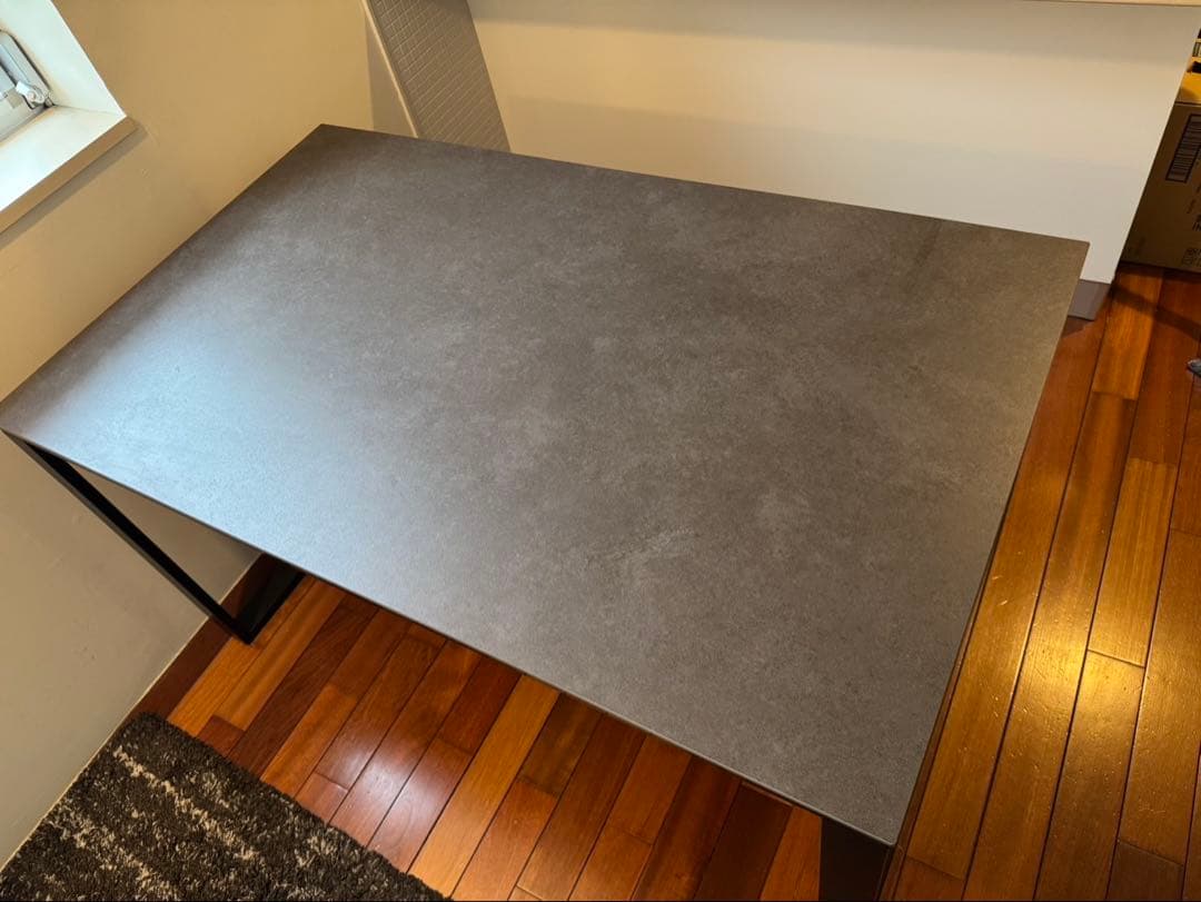 ニトリ セラミックダイニングテーブル セーラル150 CHN GY