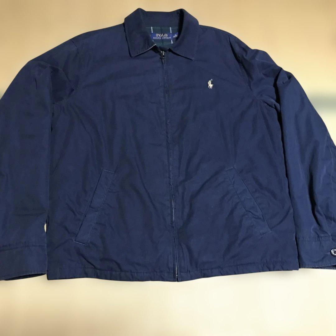 Polo Ralph Lauren ネイビー ジャケット M 中綿 POLO RALPH LAUREN（ポロ・ラルフローレン） パッカブル 撥水 再生