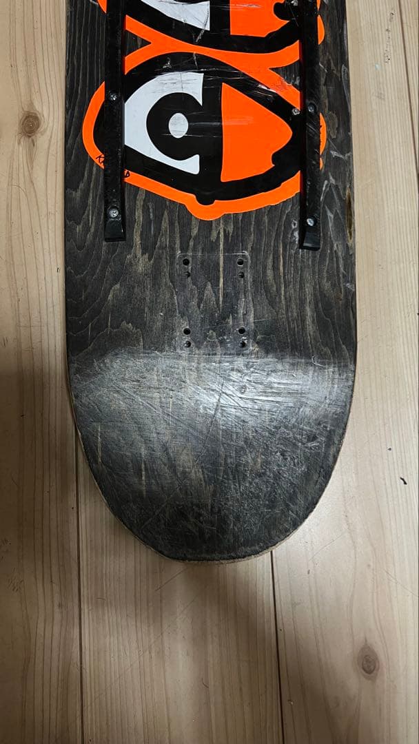 krookedデッキ2枚、トラック、ウィール 2個セット(バラ売り不可)