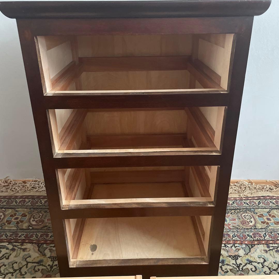 松本民芸家具 箪笥 チェスト 無垢材 ミズメザクラ - メルカリ