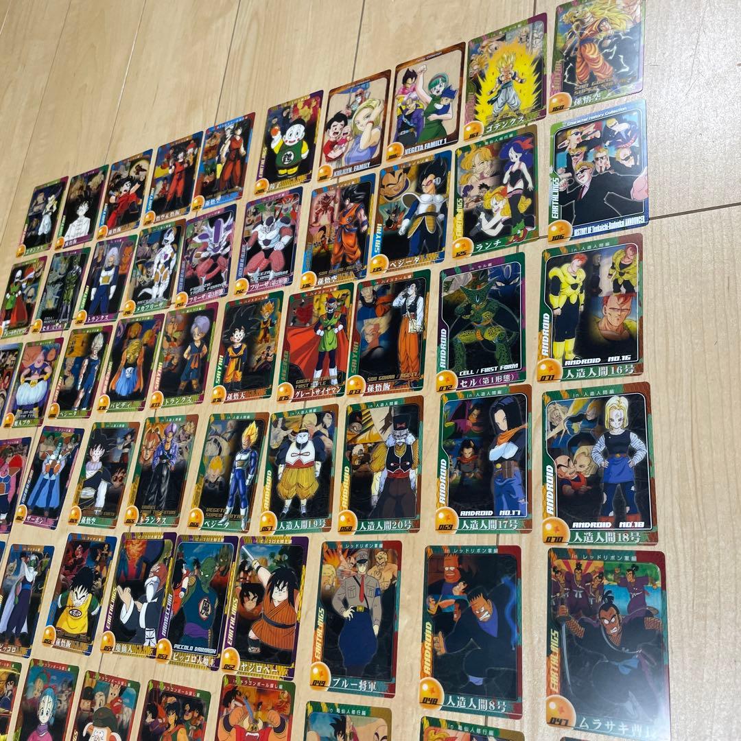 希少ドラゴンボール森永ウエハースカード&3Dカード 計101枚セット&付録。32