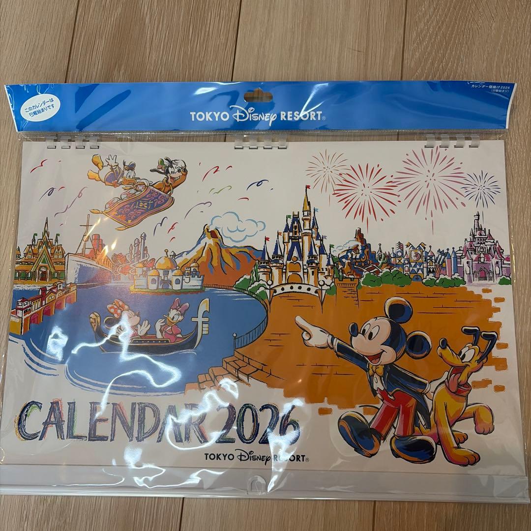 東京ディズニーリゾート カレンダー 2026 - メルカリ