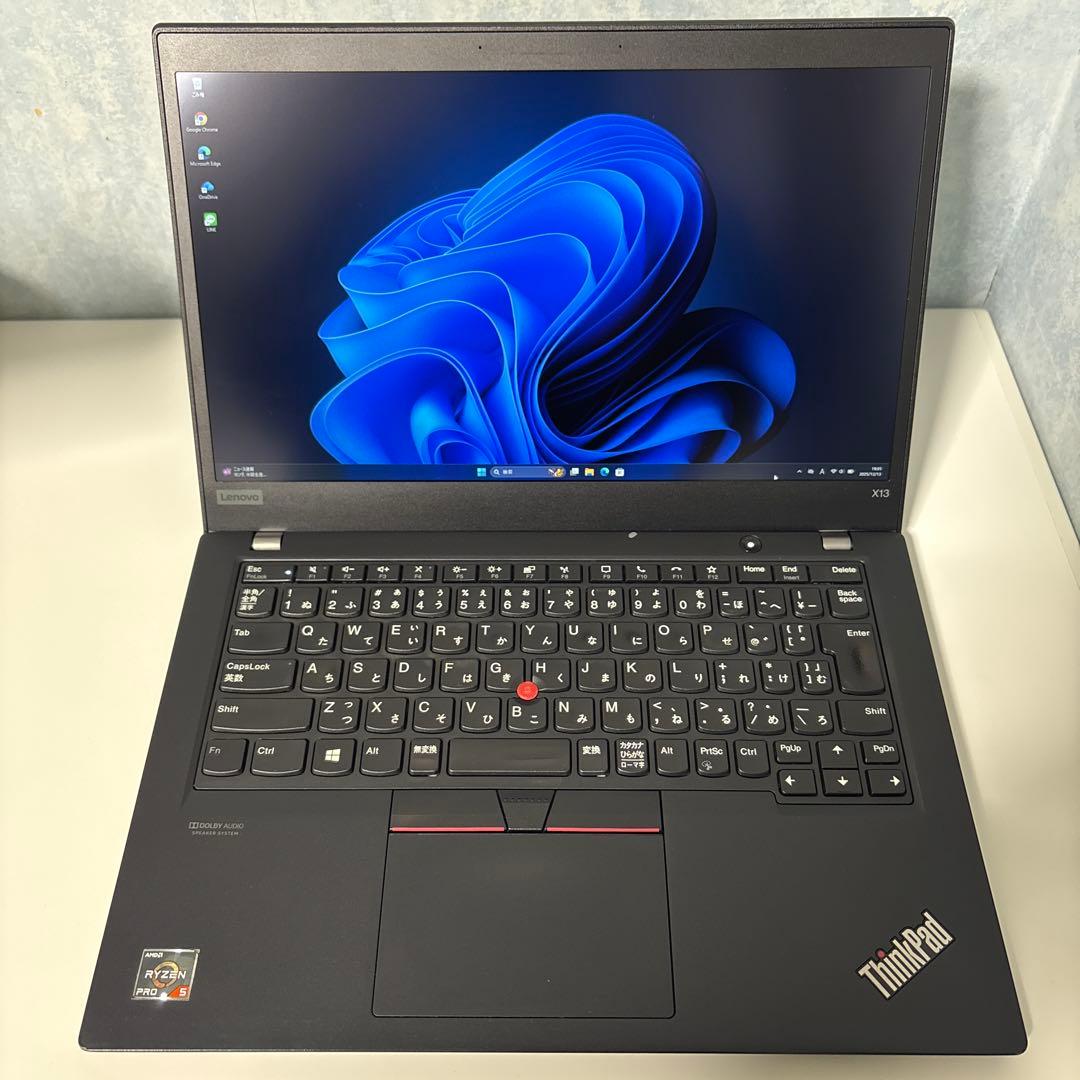 即決価格✨】LenovoThinkPad X13⭐︎Win11＊Ryzen5