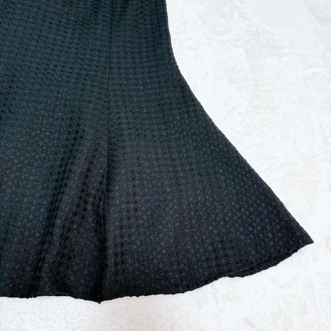 美品✨レジャ　Leja 2WAYオフショルダーパフスリーブマーメイドドレス 黒