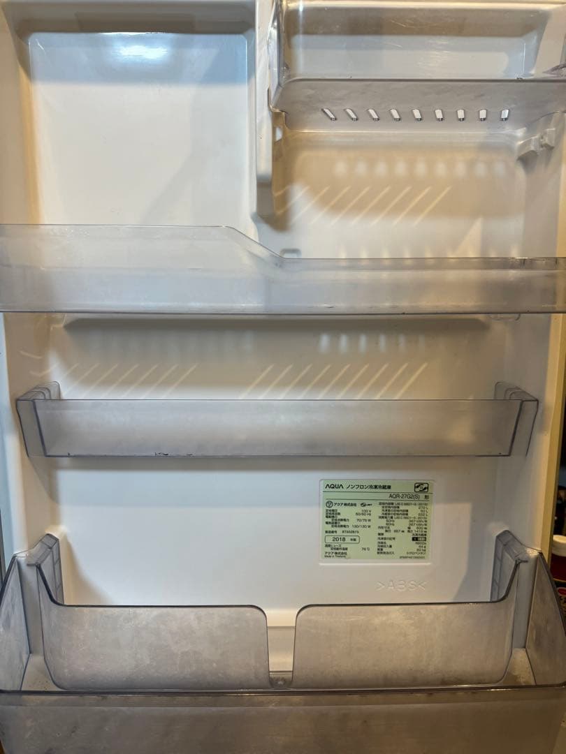 冷蔵庫　AQR-27G2