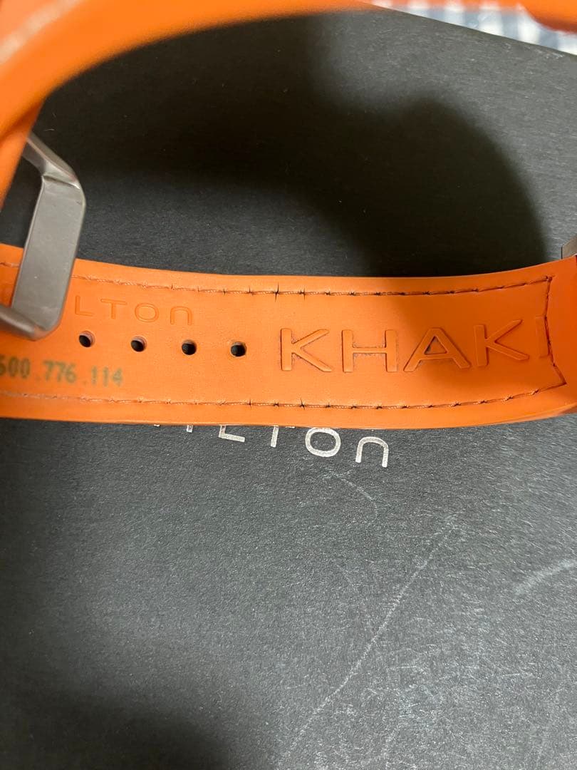 HAMILTONカーキ エアレース GMT H77665873 自動巻き