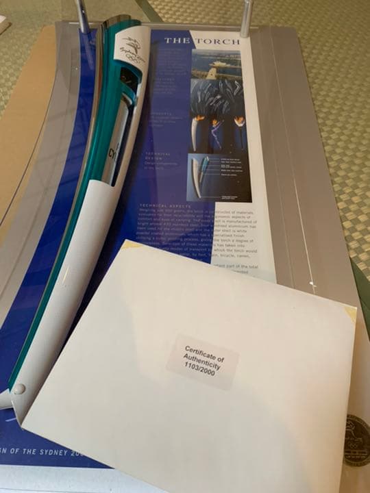 シドニーオリンピック 聖火リレー トーチ レプリカ