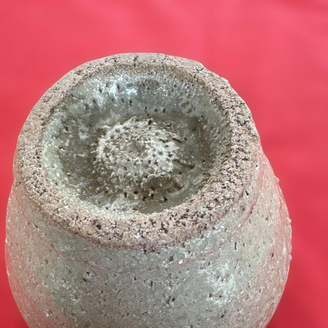 人間国宝　濱田庄司作 地釉鉄絵　湯呑み