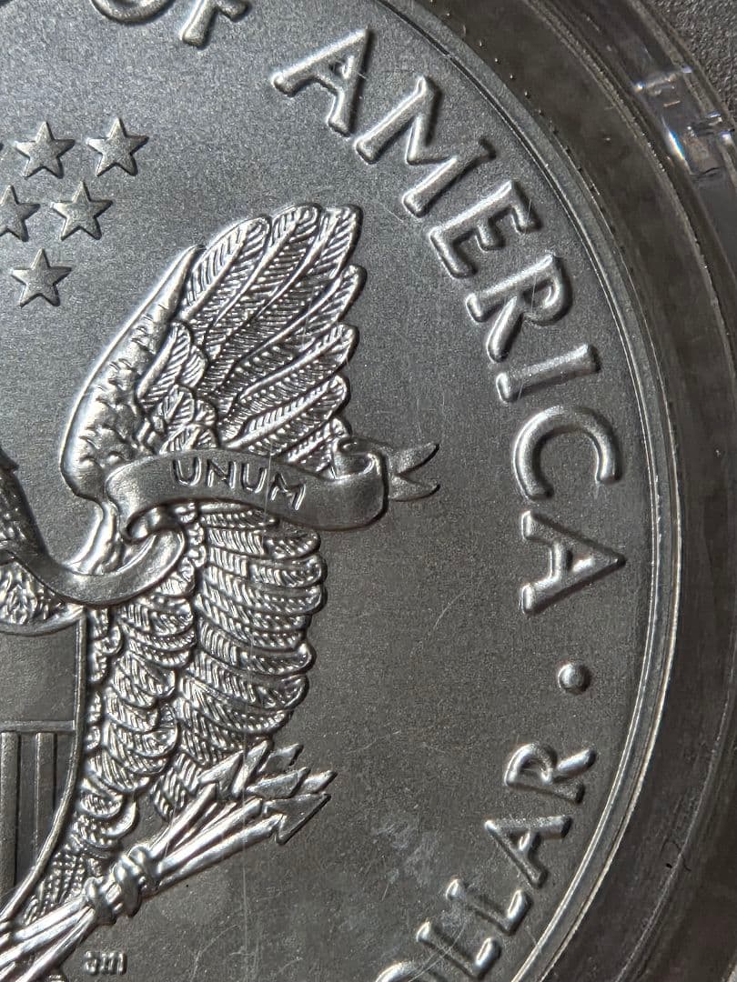 MS70)アメリカ合衆国 シルバー イーグル銀貨 2018 FS