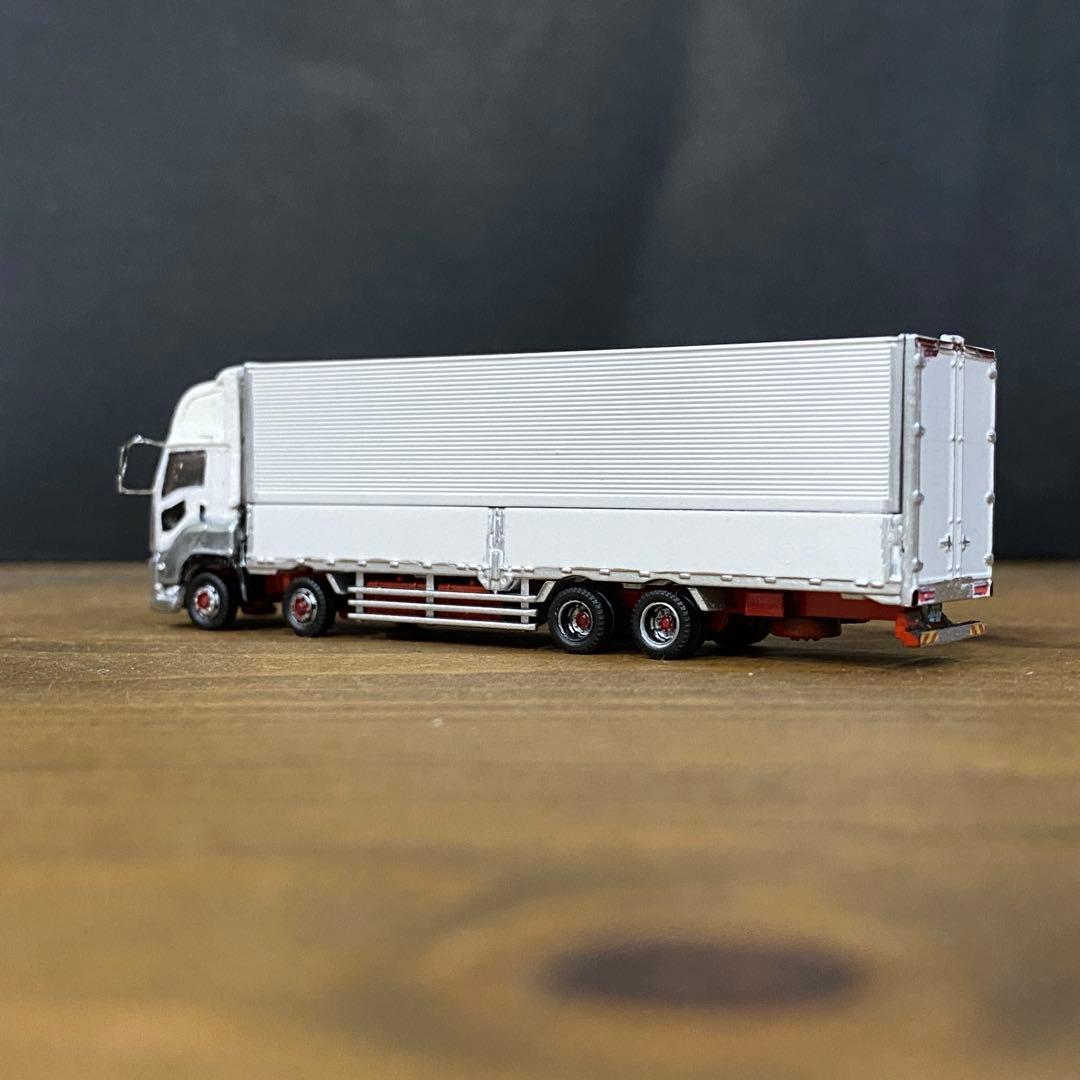 トラックコレクション イズズギガハイルーフ自作エアロ付き はたらく