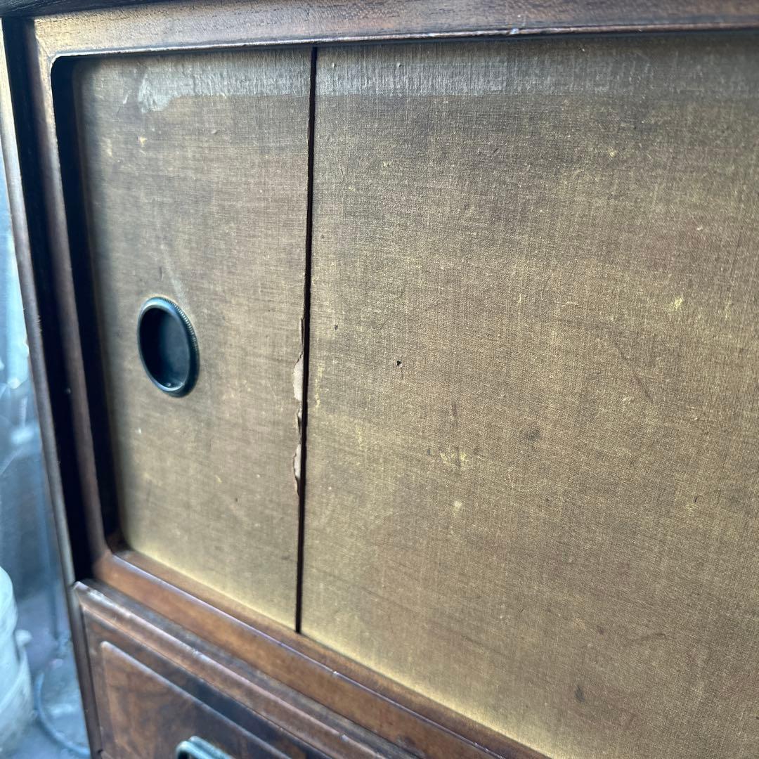 最終お値引き‼️小さめ和ダンス 食器棚や 収納棚に！ 最終お値引き