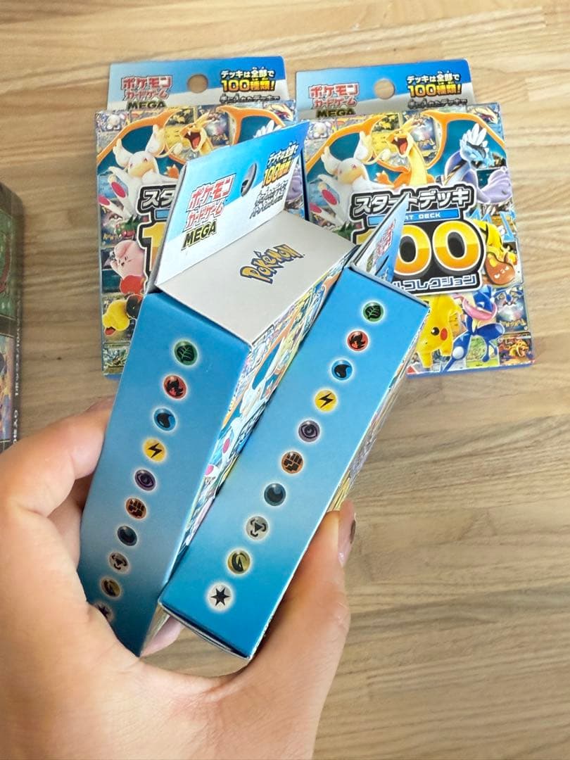 ポケモンMEGA ドリームEX シュリンク付2BOX スタートデッキ100 4個
