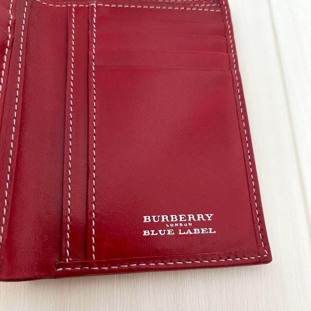 BURBERRY BLUE LABEL ⭐︎二つ折り財布 ノバチェック バーバリー