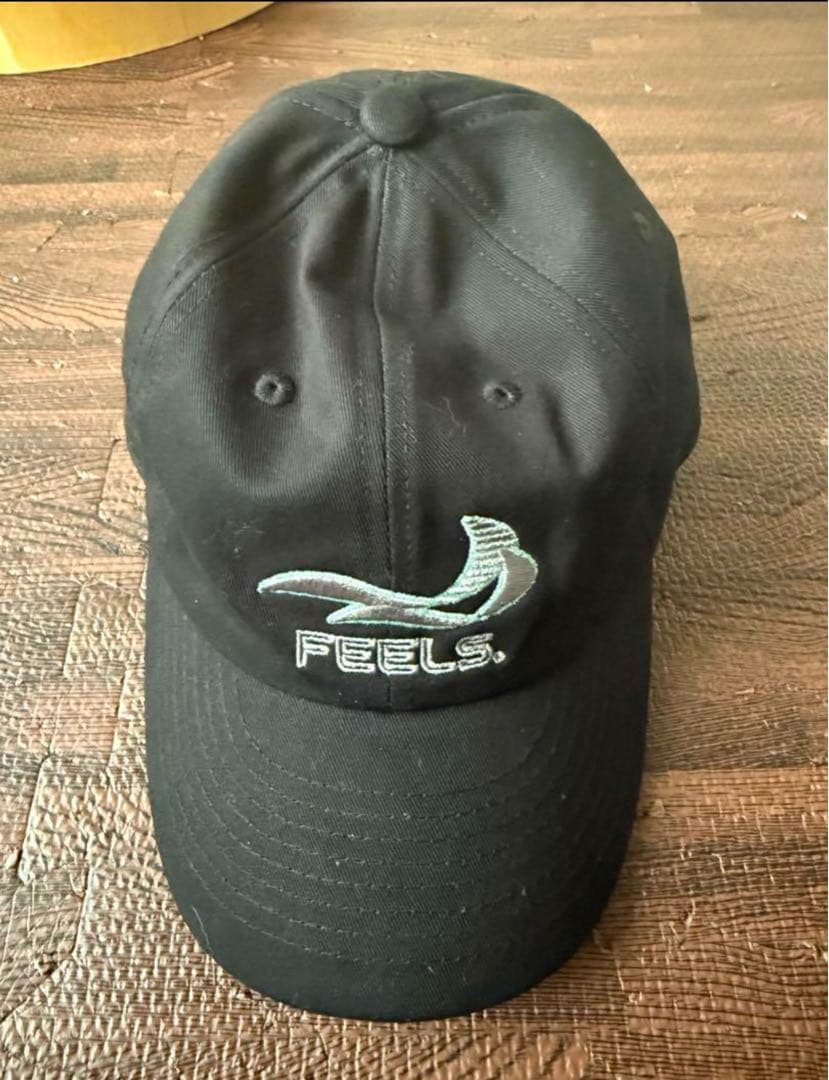 FEELS LOGO CAP BLACK 上杉柊平