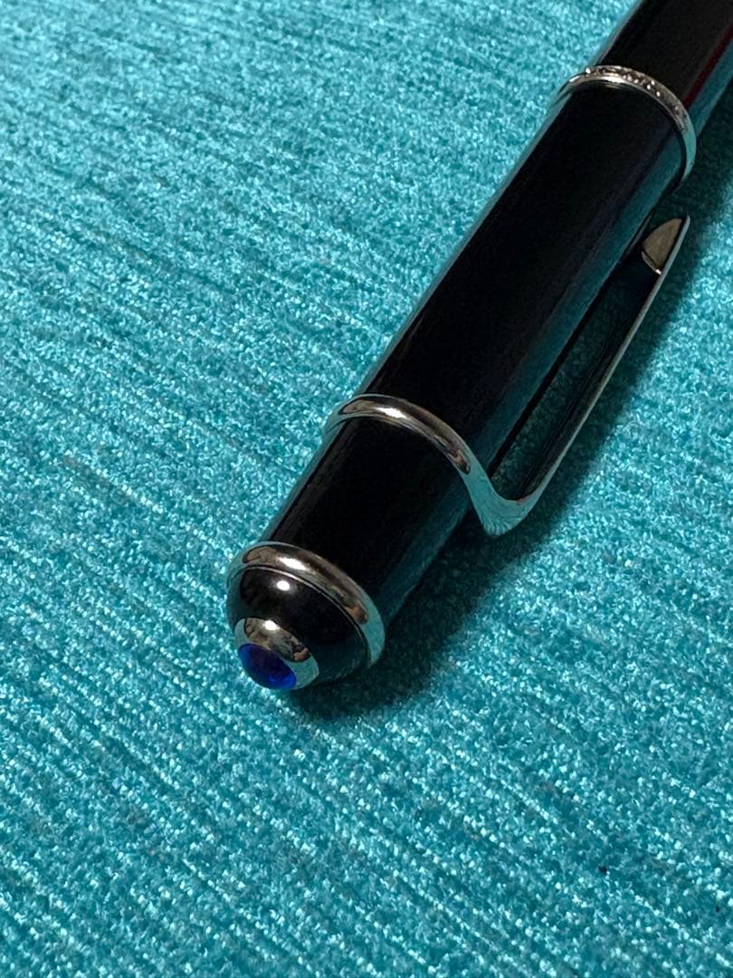 Cartier ブラックボールペン 専用ケース付きディアボロ・ドゥ・カルティエ