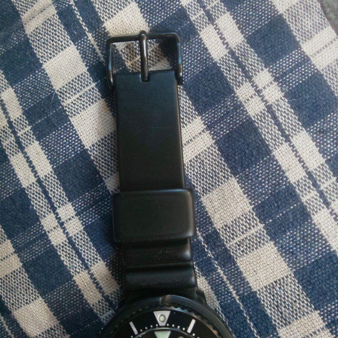 SEIKO ソーラー ダイバーズ200m ブラック 美品 週末限定価格！