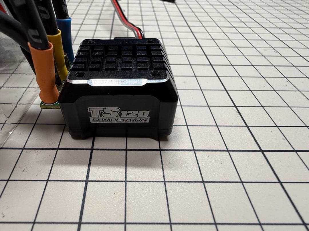 4*8様 G-Force TS120 1/10 ブラシレスESC ブラックアルミ